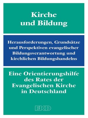 cover image of Kirche und Bildung